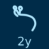 2 year badge for Outsmart Ebola Together